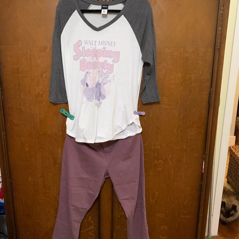 Disney Sleeping Beauty vintage baseball t-shirt